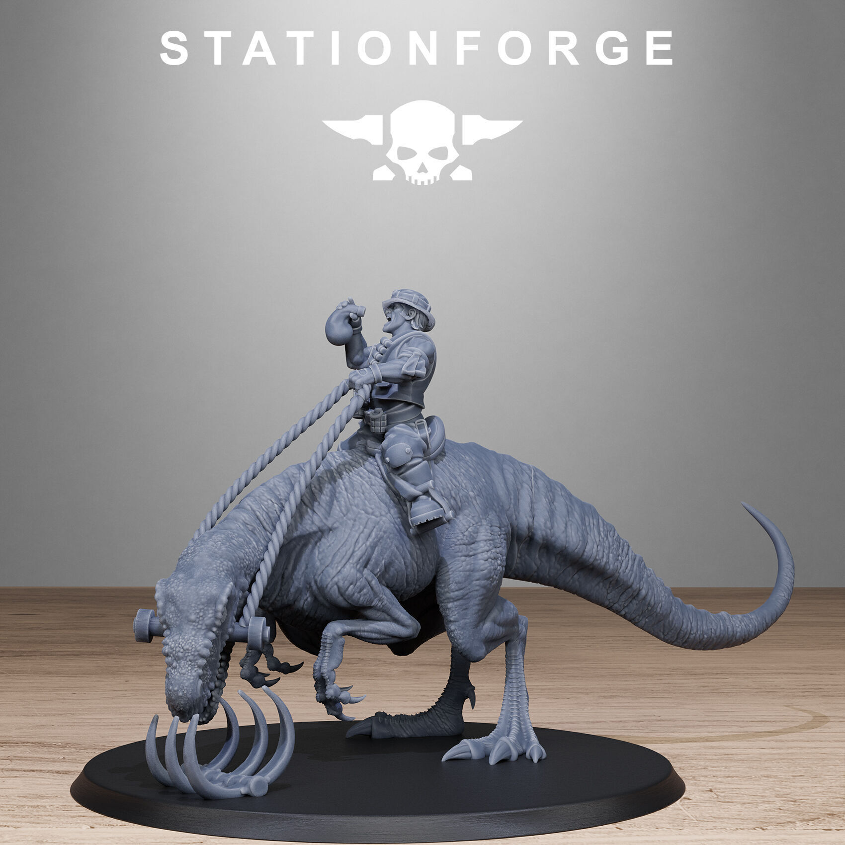 GrimGuard Jungle Raptors 3D print model_7
