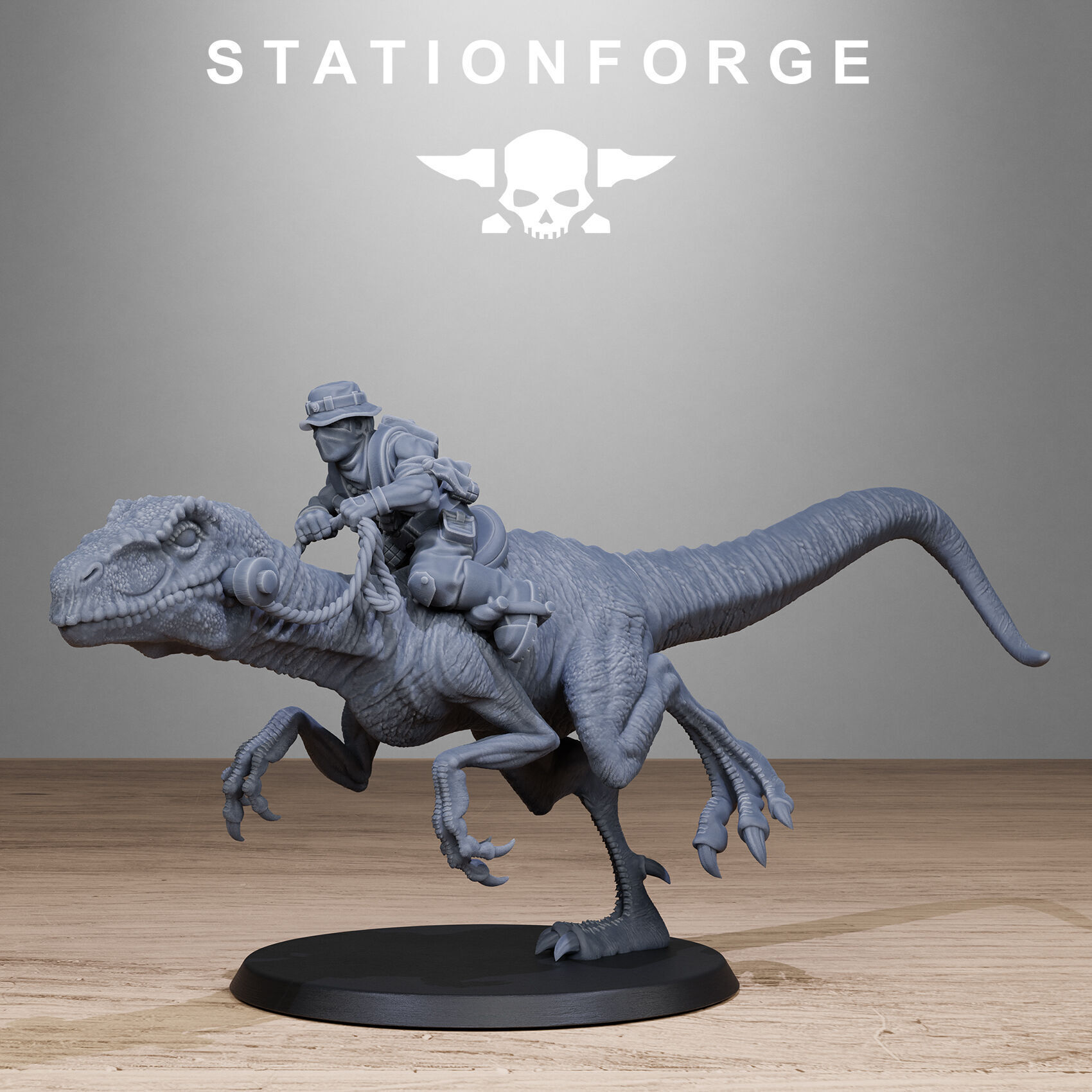 GrimGuard Jungle Raptors 3D print model_2