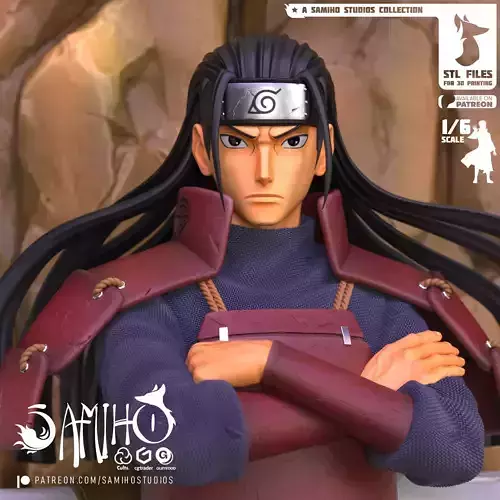 Samiho Studios - Senju Hashirama - STLs ready for printing