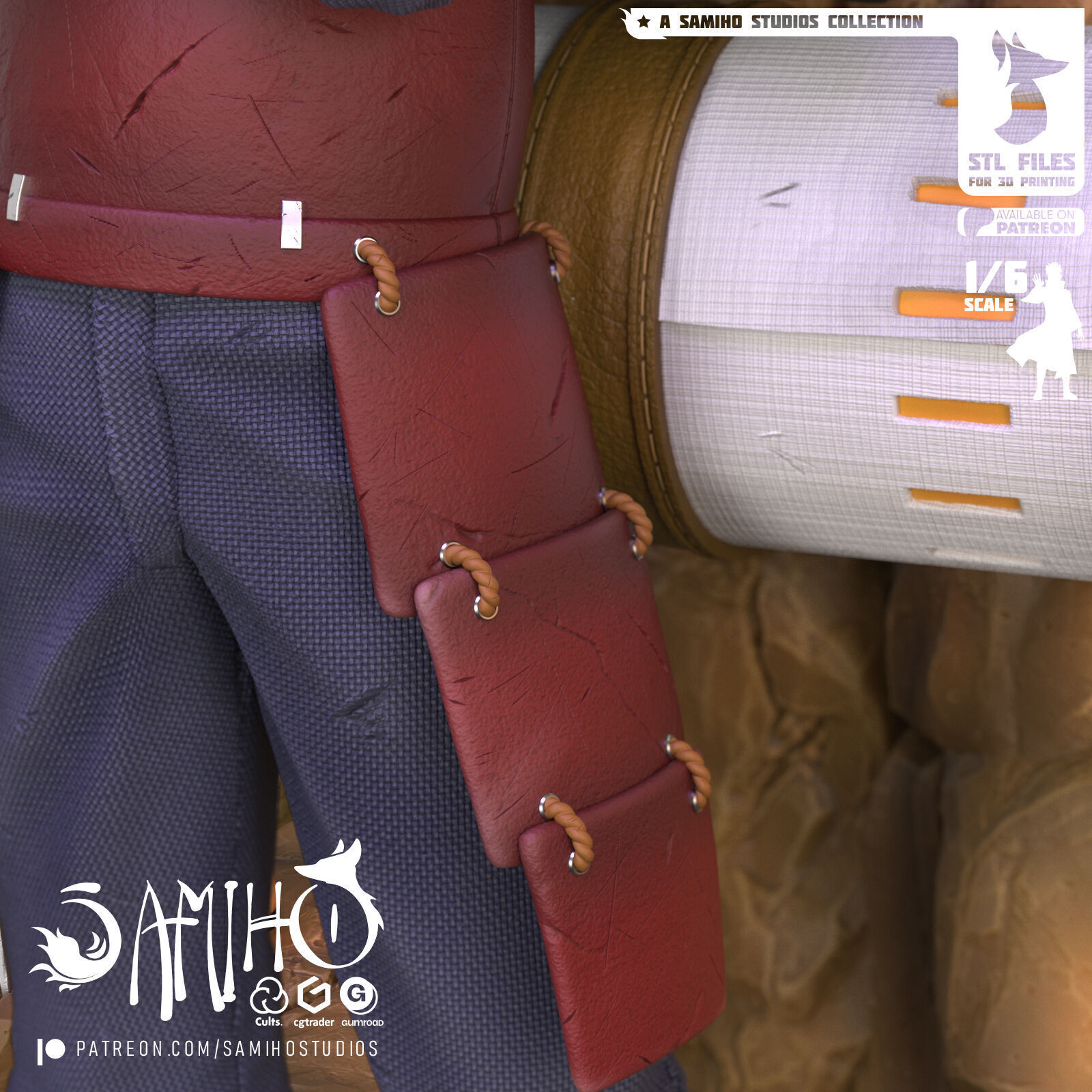 Samiho Studios - Senju Hashirama - STLs ready for printing 3D print model_7