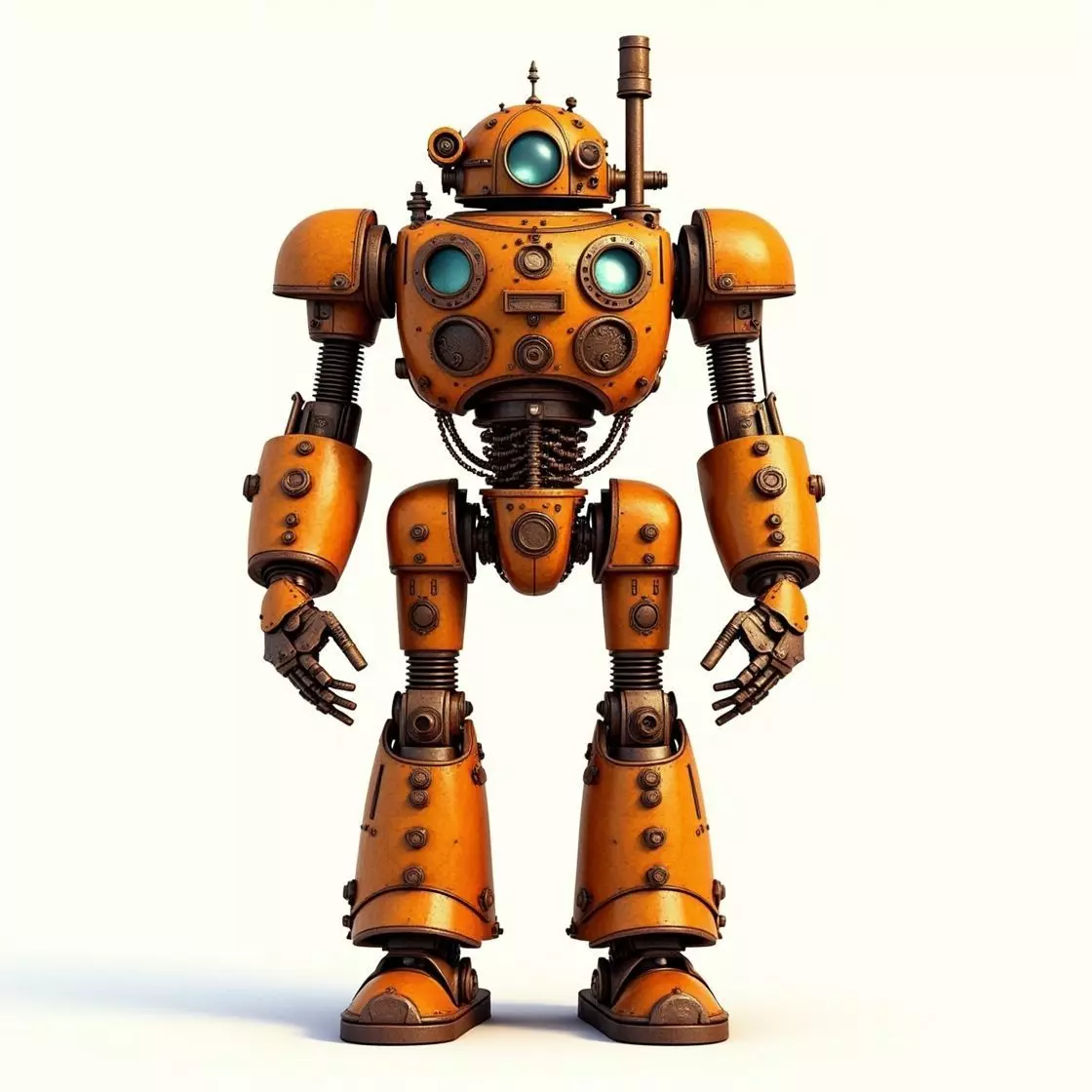 steampunk robotic 1 3D print model_0