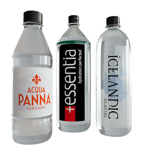 MINERAL WATER  COLLECTION NO1 A 3D model 5