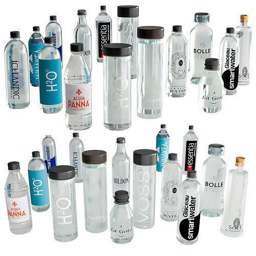 MINERAL WATER  COLLECTION NO1 A 3D model