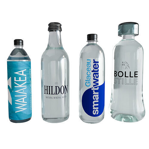 MINERAL WATER  COLLECTION NO1 A 3D model 6