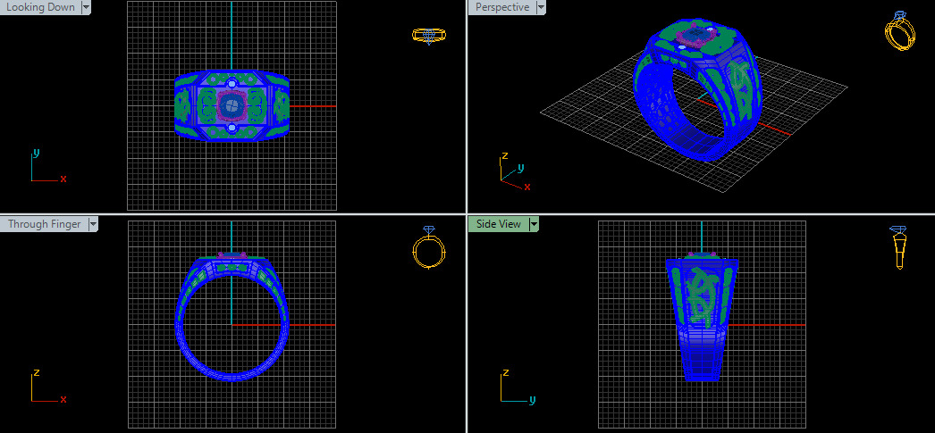 Men Ring 3D print model_34