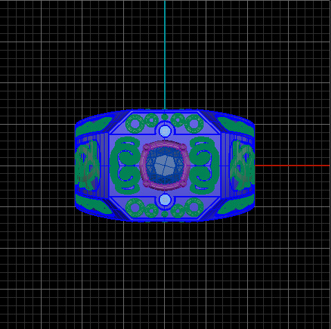 Men Ring 3D print model_35