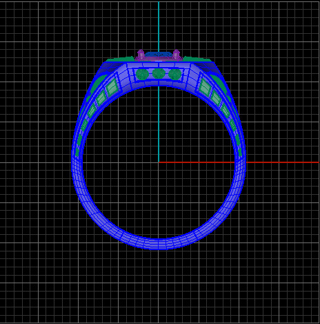 Men Ring 3D print model_37