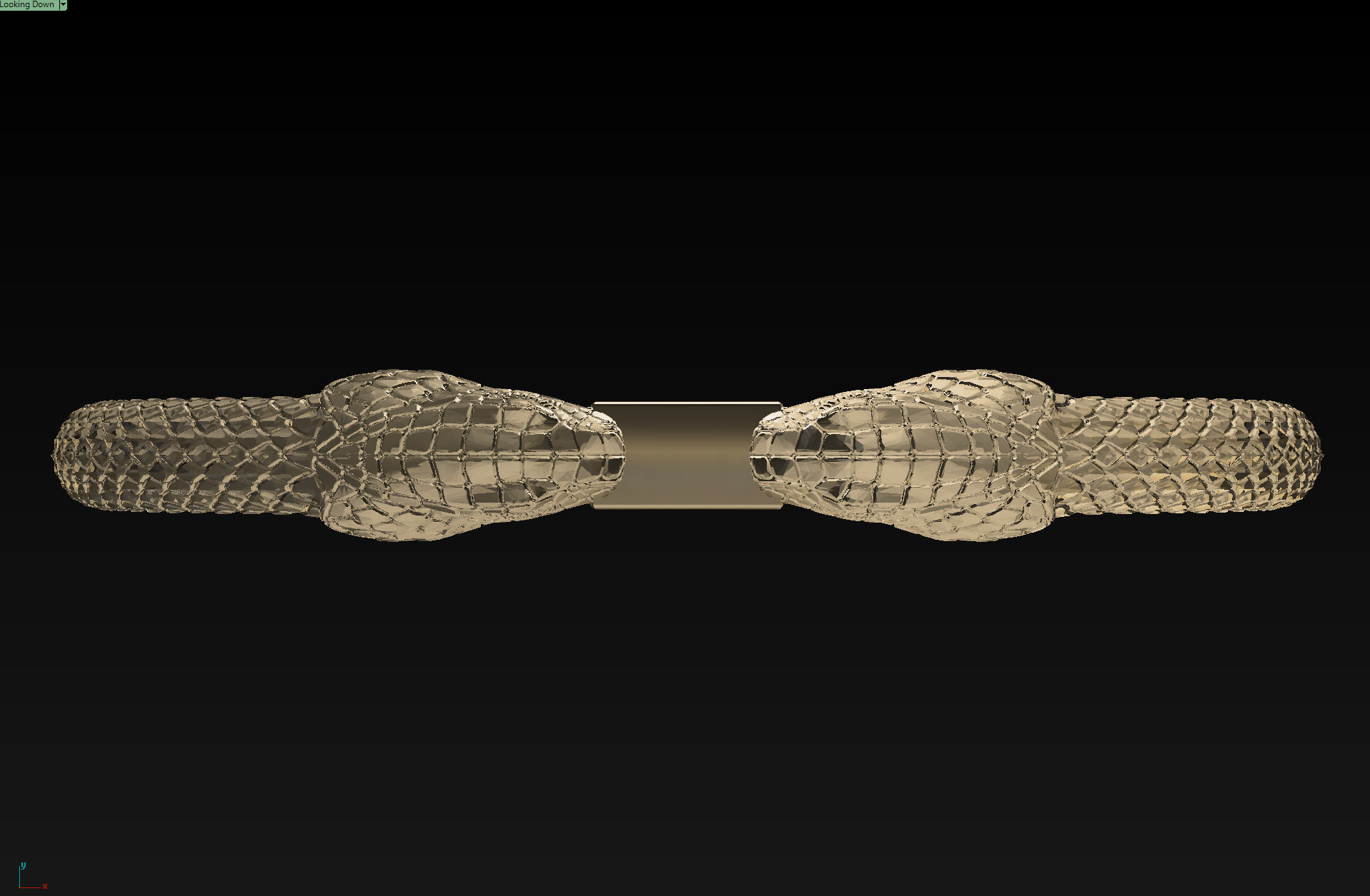 panther bracelet 3D print model 3D print model_3