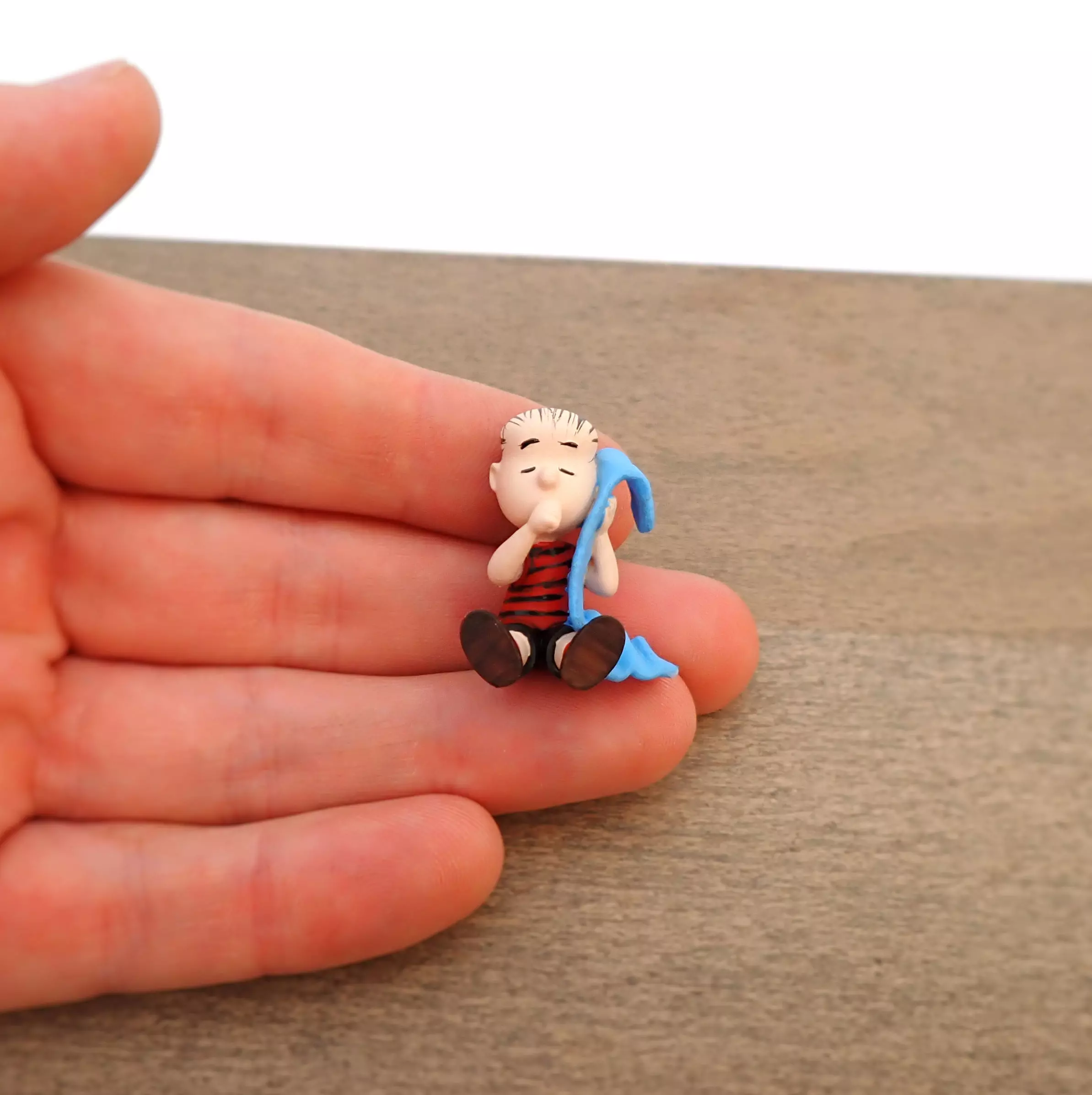 Linus Van Pelt Peanuts Cartoon Comic Book Character 3D print model_0