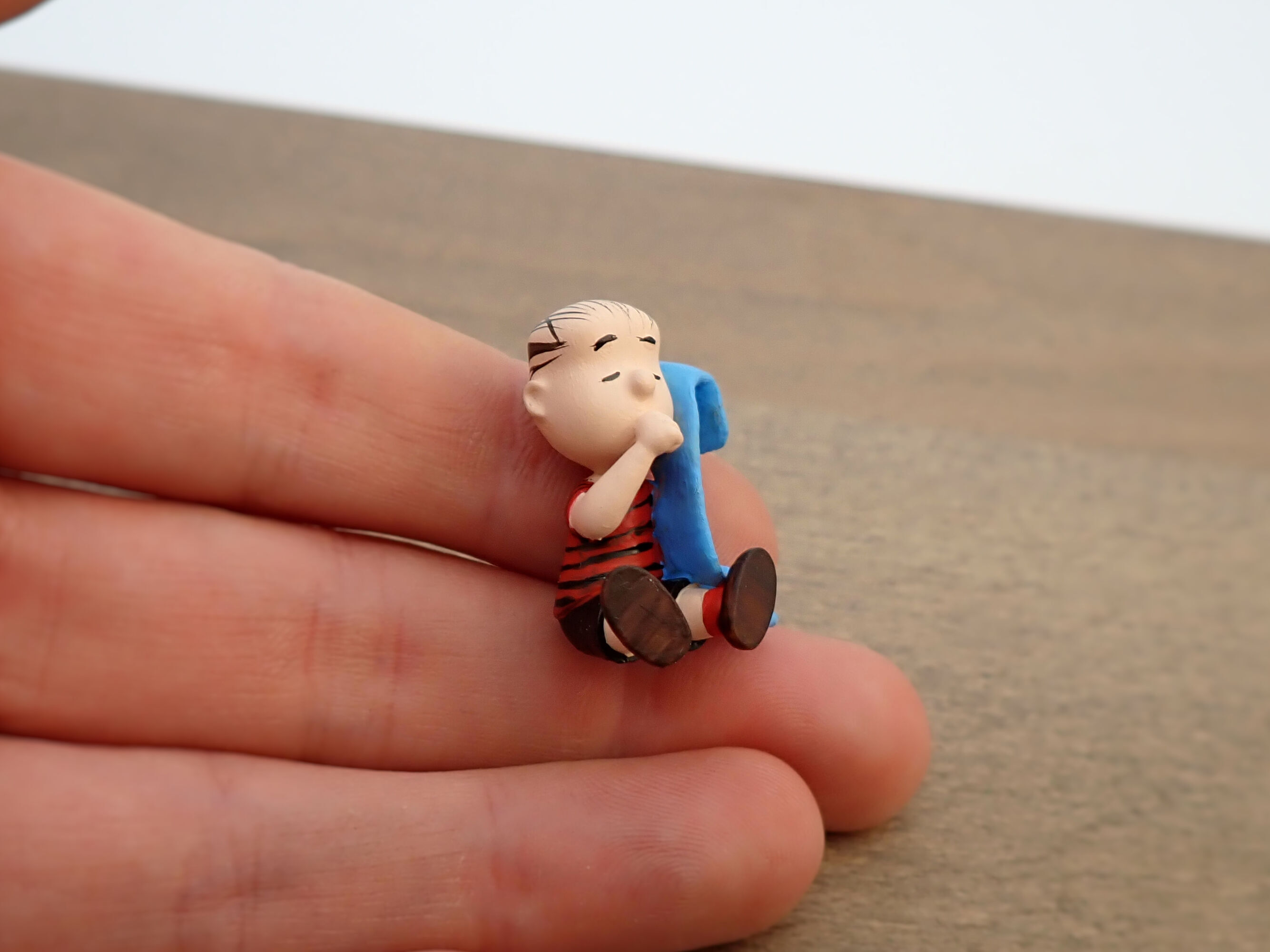 Linus Van Pelt Peanuts Cartoon Comic Book Character 3D print model_1