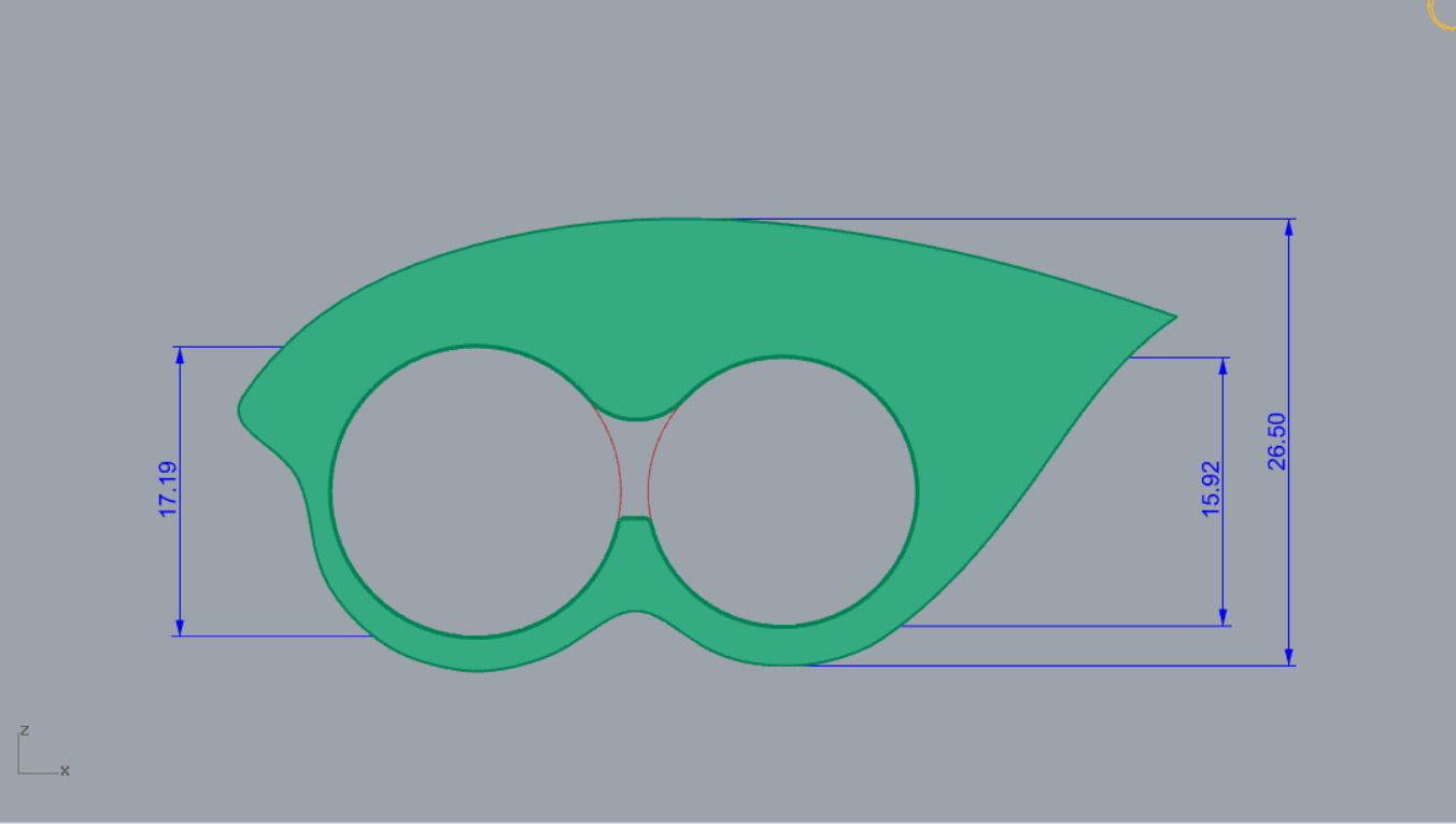  Two Finger Ring Modern Minimalist Double Band Ring 3D File 3D print model_2