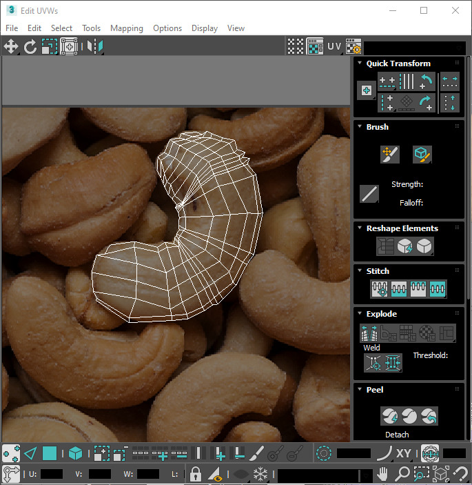 Snacks Platter 3D model_40