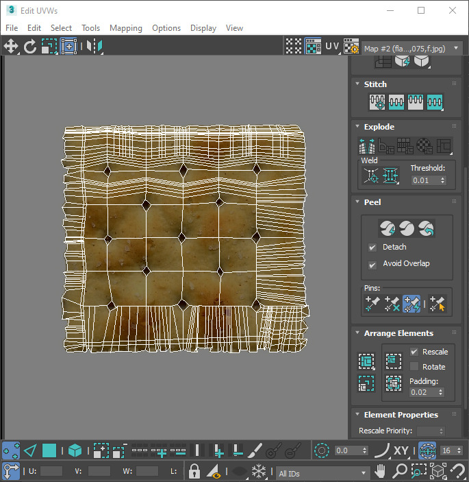 Snacks Platter 3D model_44