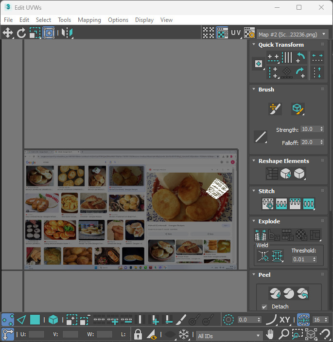 Snacks Platter 3D model_46