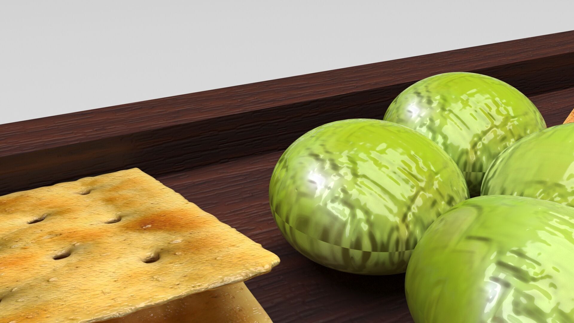 Snacks Platter 3D model_12