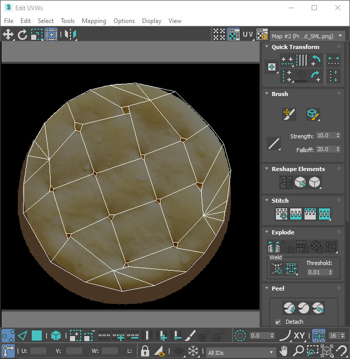 Snacks Platter 3D model_45