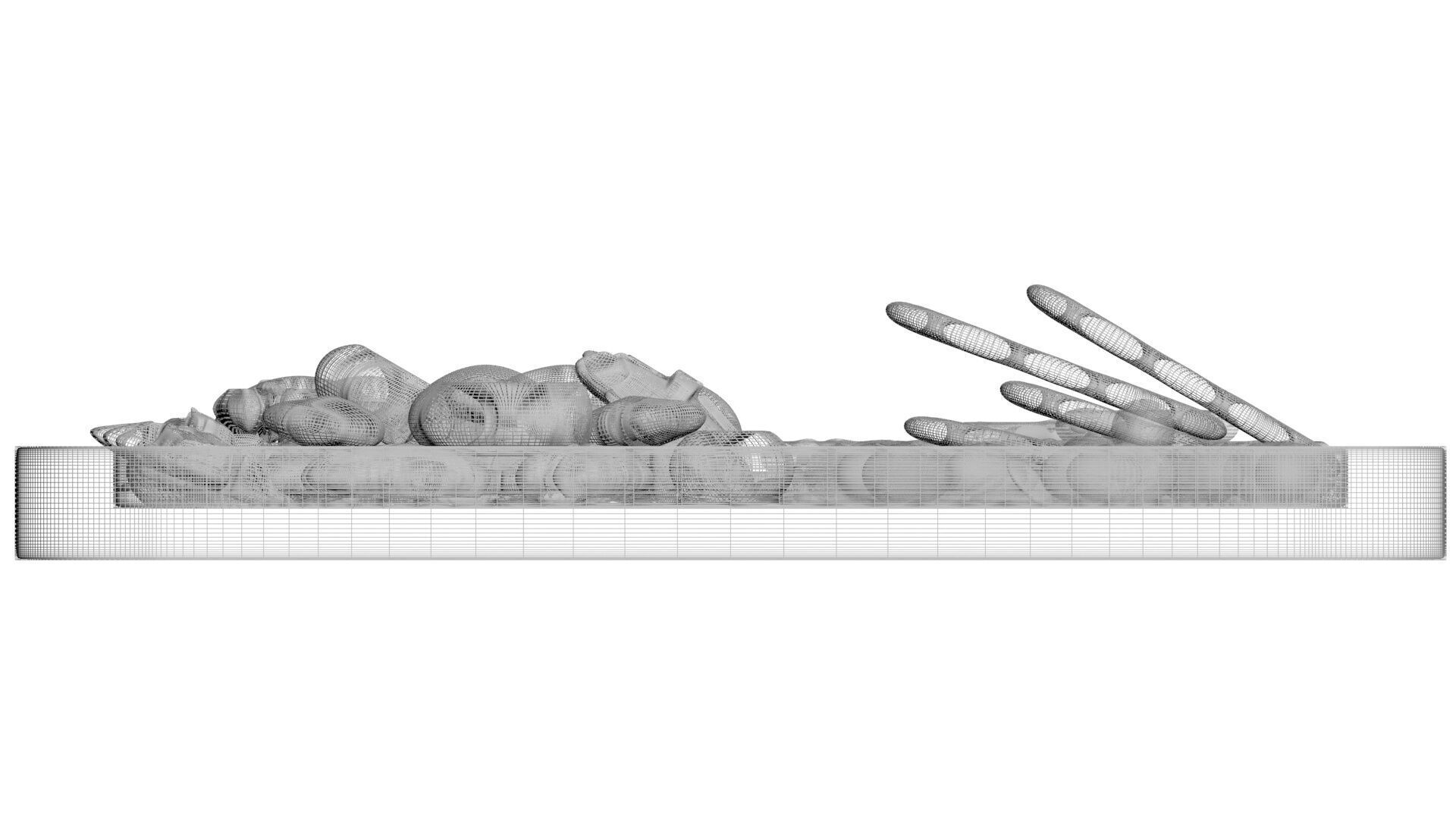 Snacks Platter 3D model_34