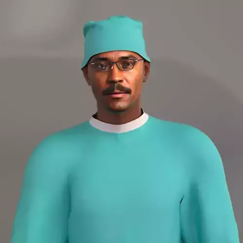 African Male Surgeon