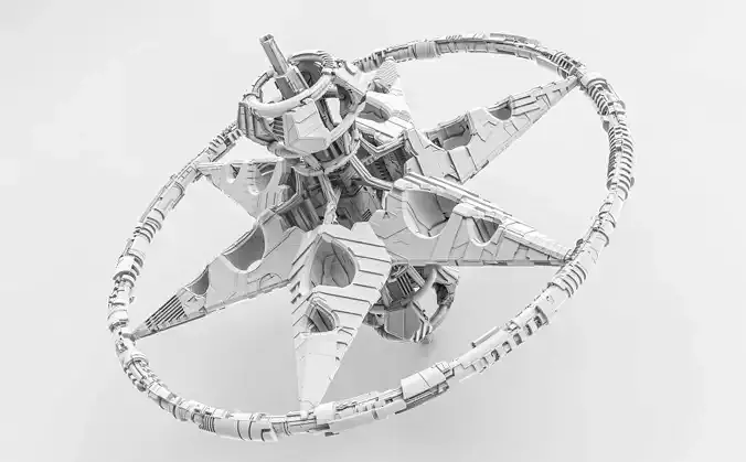 space equipment node 00249 3D model