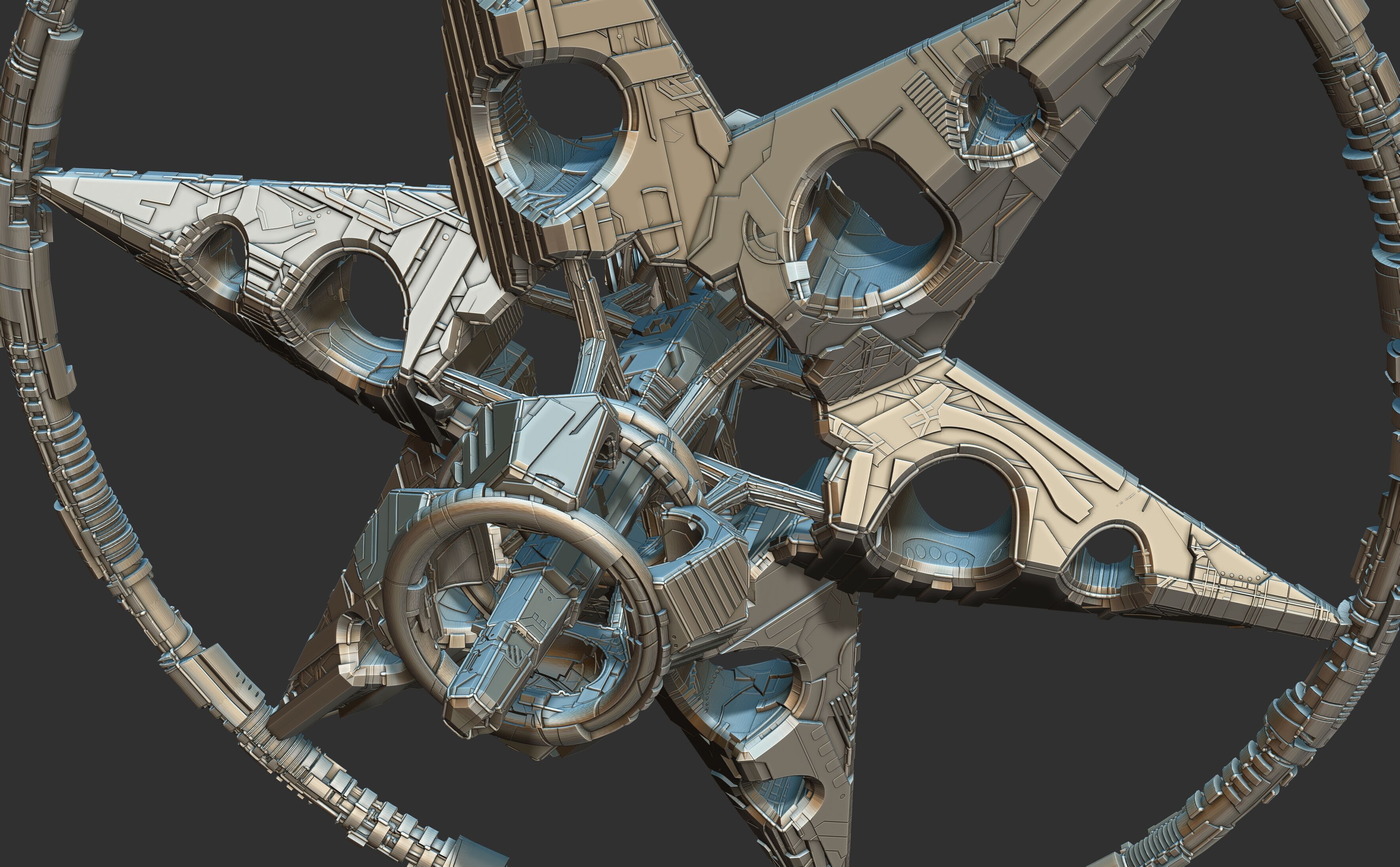 space equipment node 00249 3D model_7