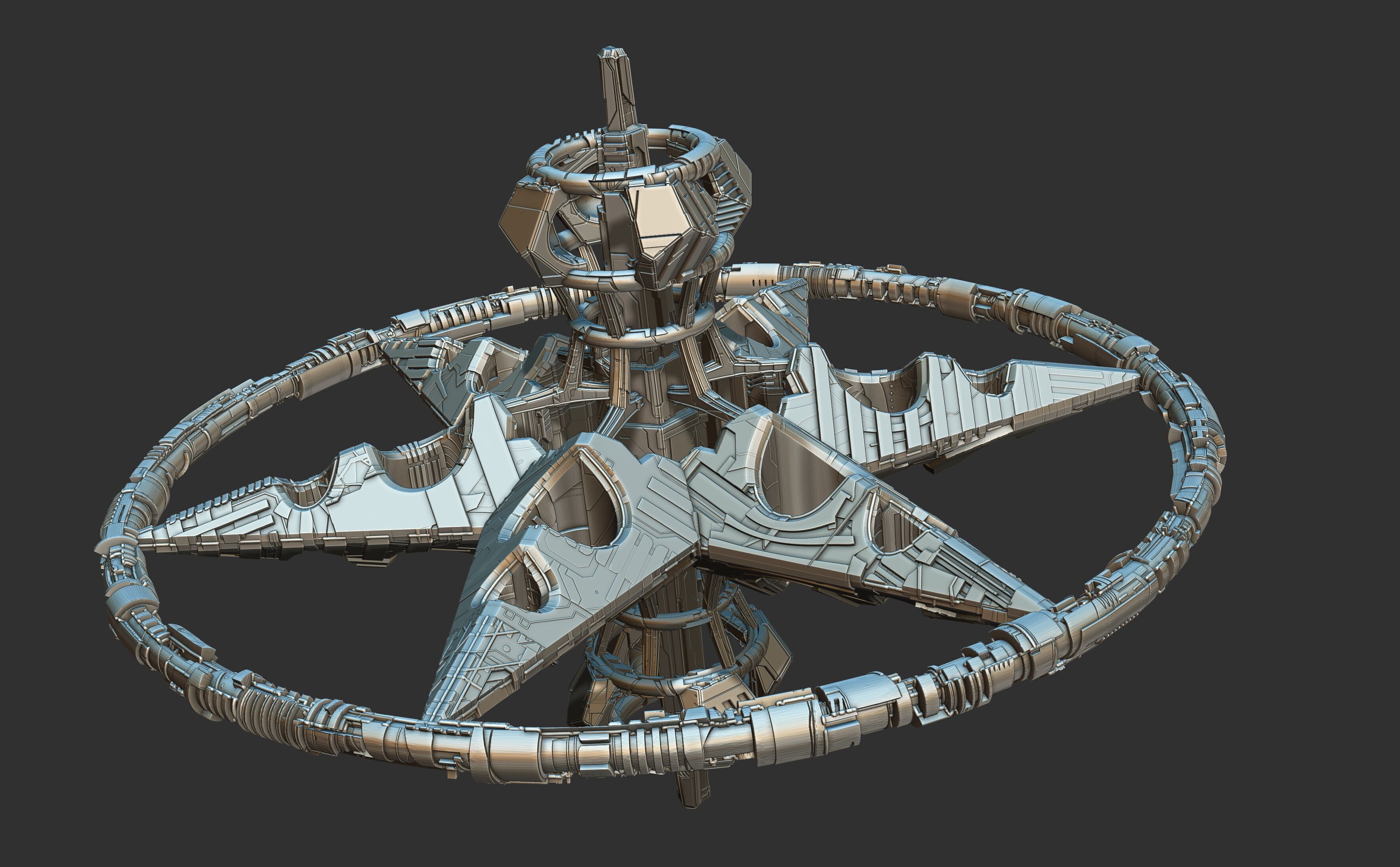 space equipment node 00249 3D model_4