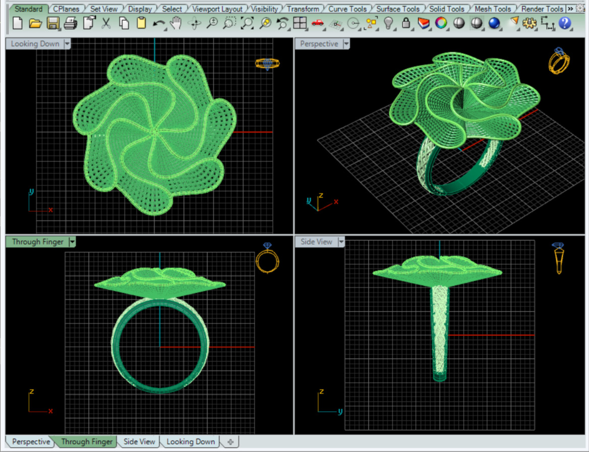 Fusion ring 3D print model_1