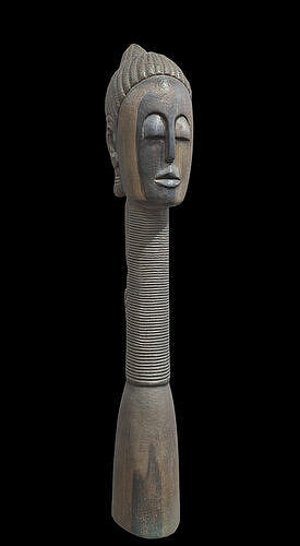 Edo Woman Sculpture Low-poly 3D model