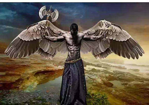 Dark Angel Warrior Fantasy Model