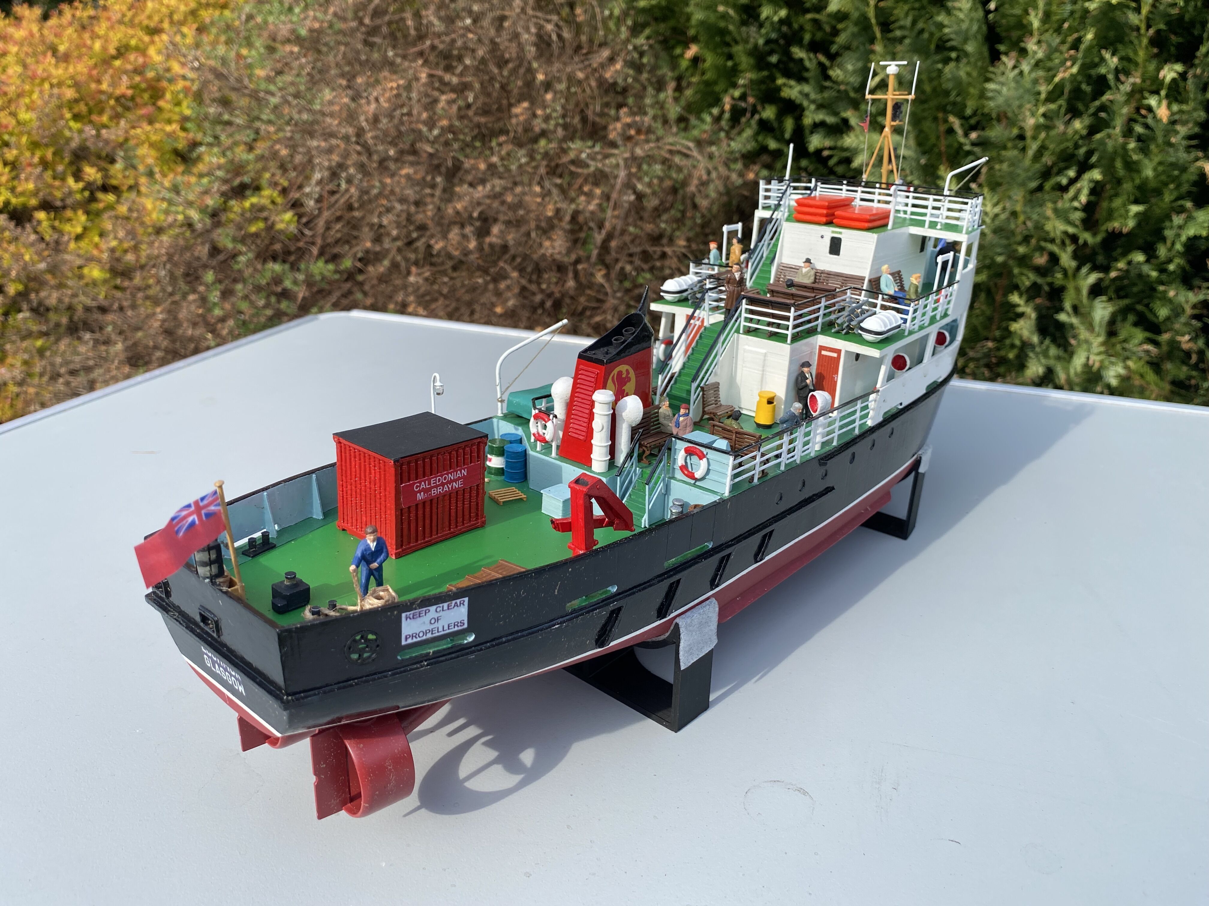 MV Lochmor - Caledonian MacBrayne passenger ferry 1979 - 3D print model_1