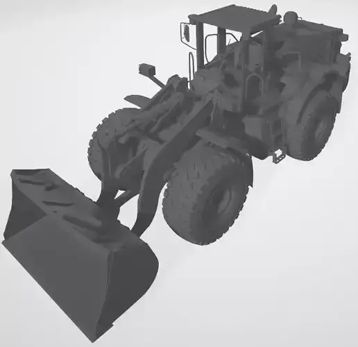 escabadora pesada 3D print model
