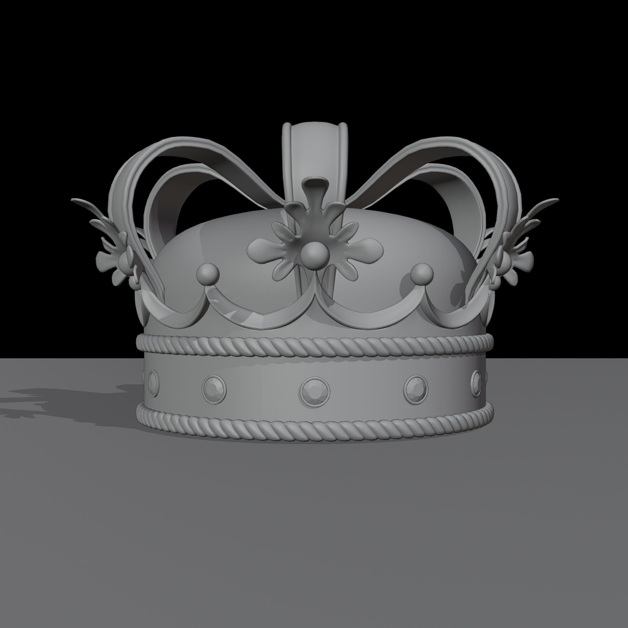 crown 3D print model_2