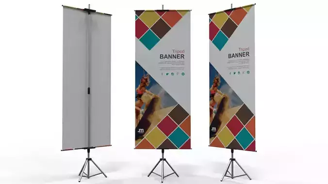 Tripod Banner Stand