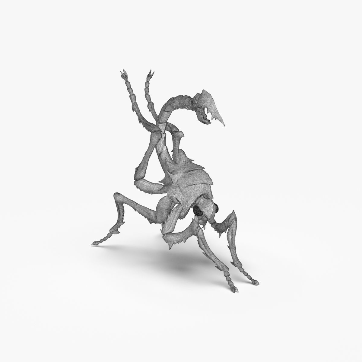 Fantasy Insect for 3d print 3D print model_14