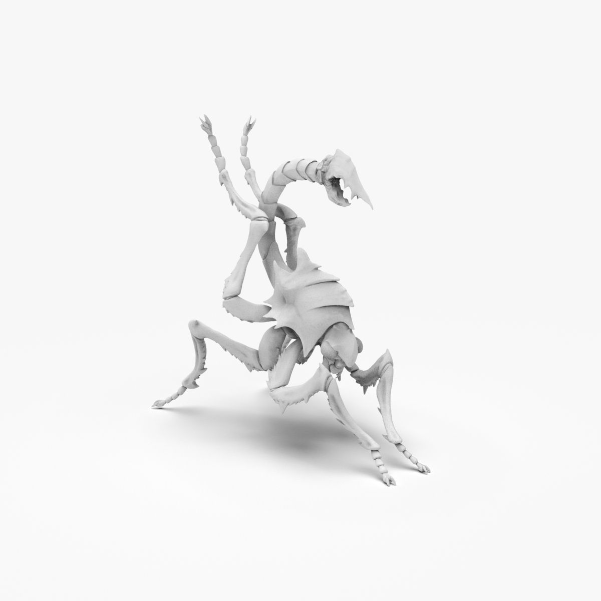 Fantasy Insect for 3d print 3D print model_2