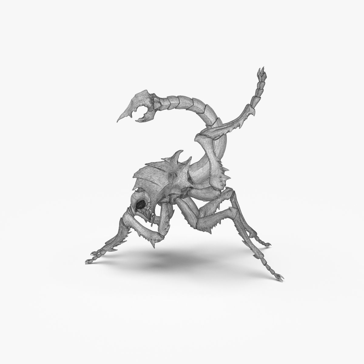 Fantasy Insect for 3d print 3D print model_18