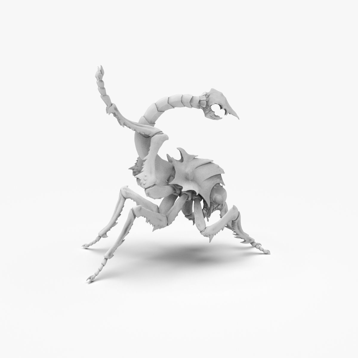 Fantasy Insect for 3d print 3D print model_11