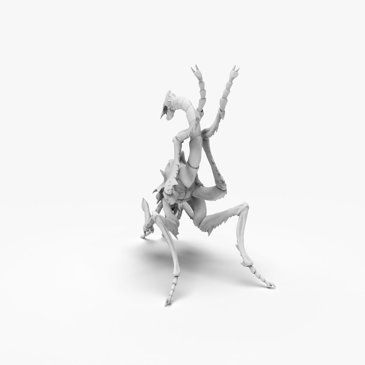 Fantasy Insect for 3d print 3D print model_8