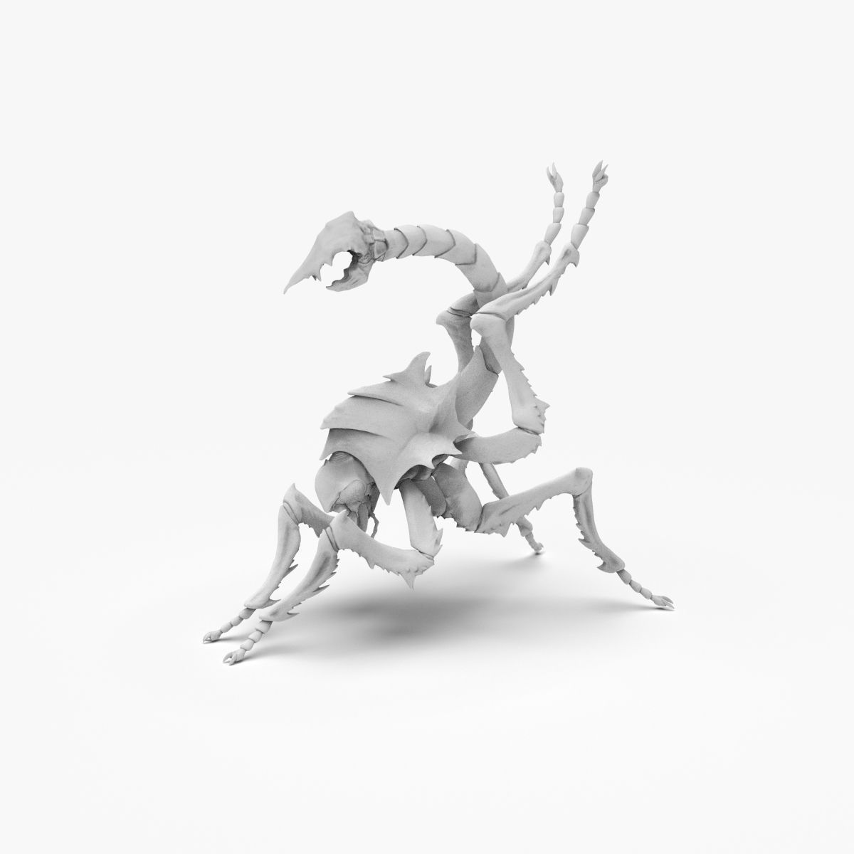 Fantasy Insect for 3d print 3D print model_5