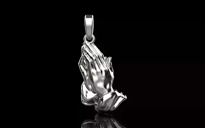 Praying hands pendant model 1346