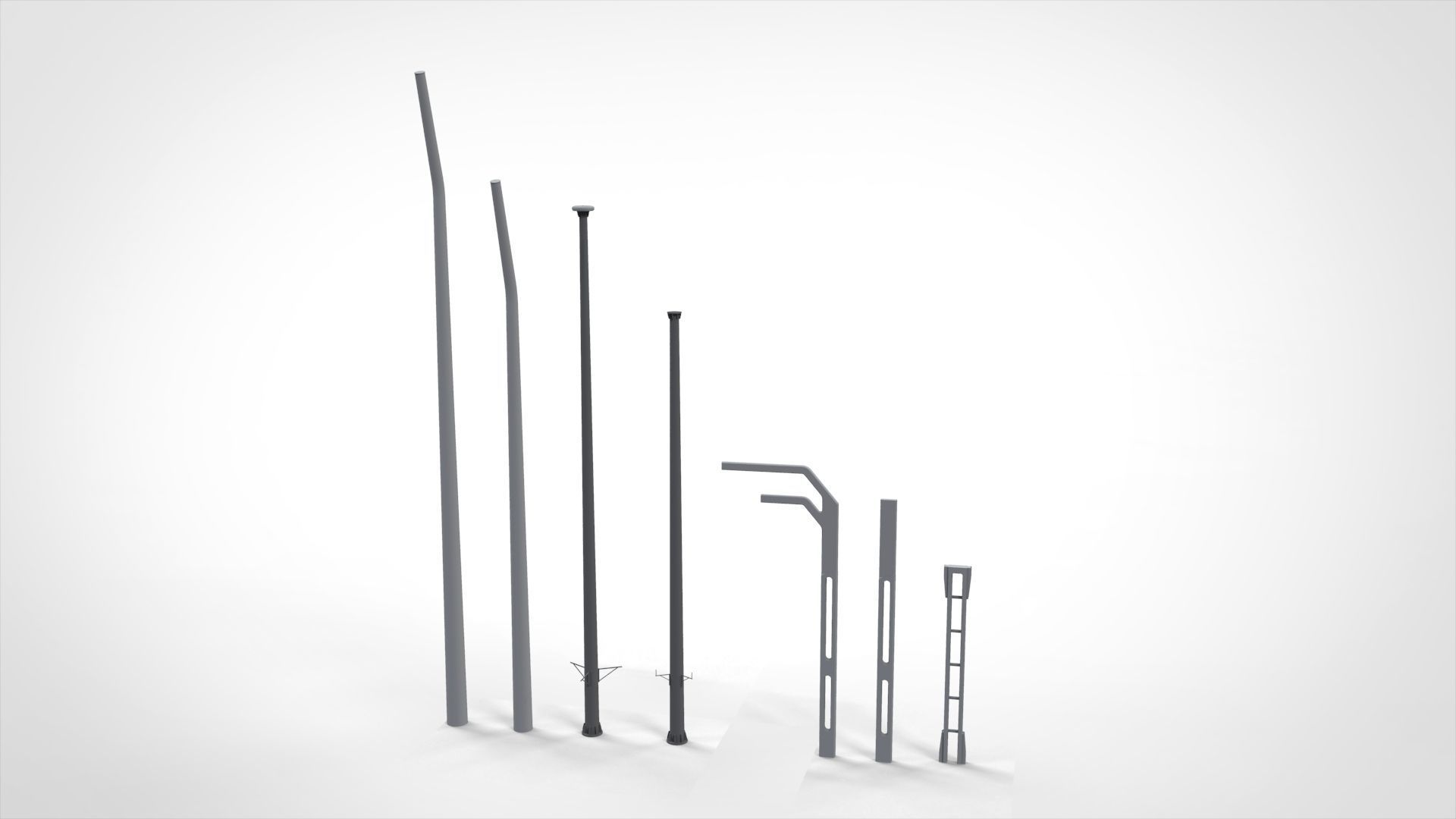 Sci-Fi architecture Elements collection 25 3D model_3