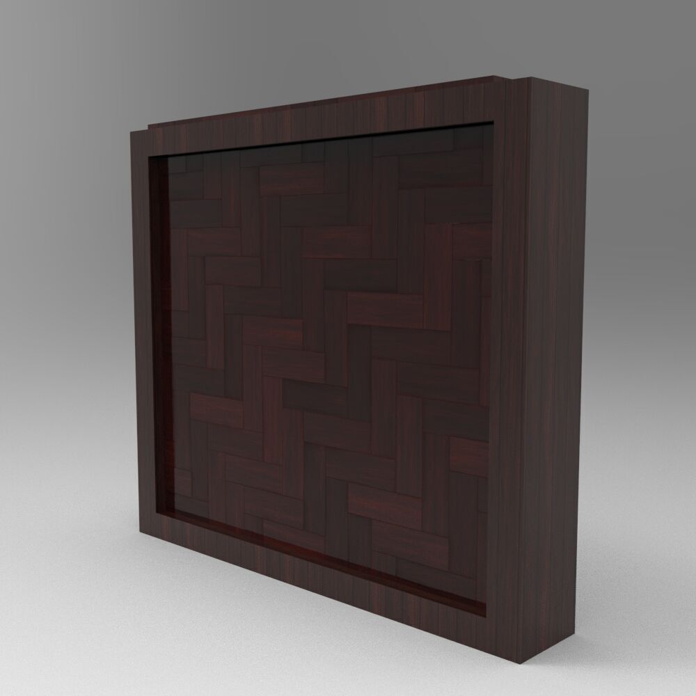 Horse Behind the Wood - Horse Box Gift 3D Printer 3D print model_2