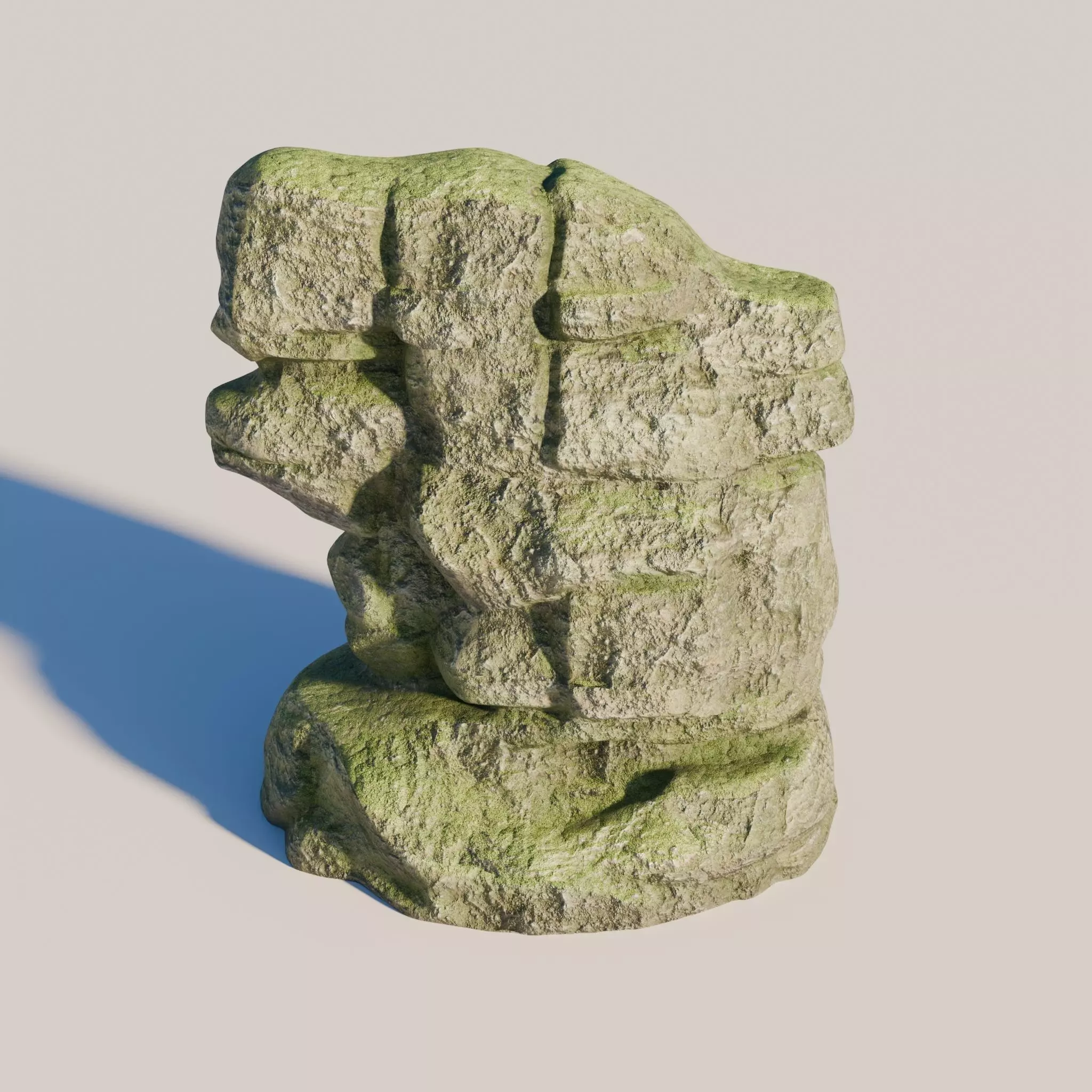 Rock 10 Low-poly 3D model
