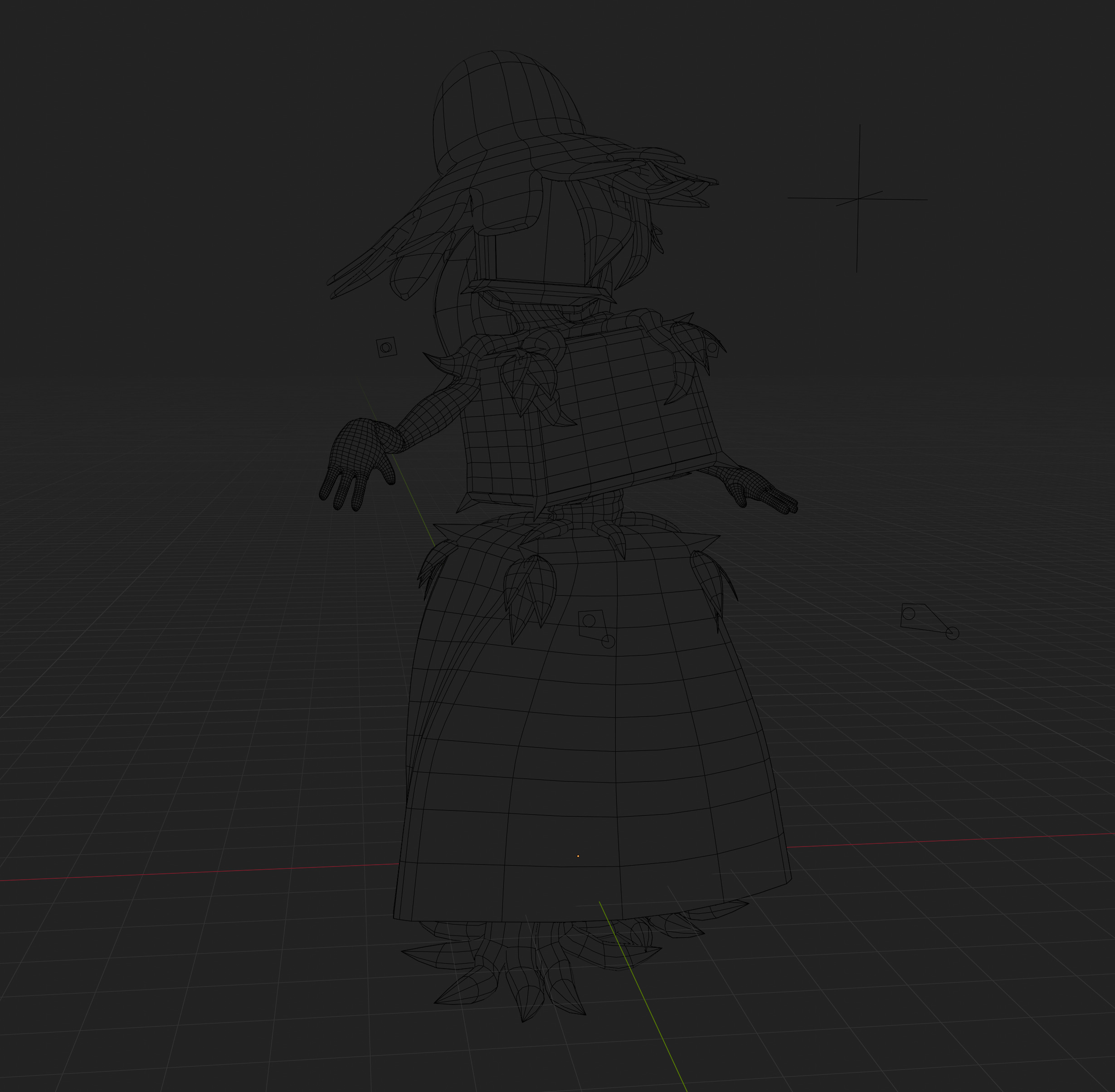 Plantern 3D model pvz NSFW Low-poly 3D model_4