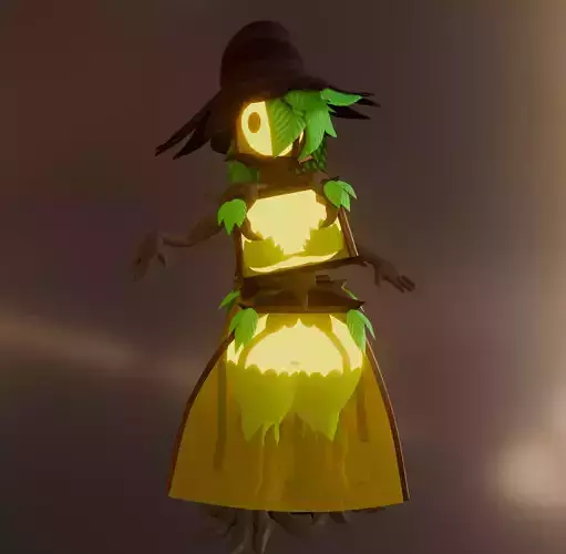 Plantern 3D model pvz NSFW