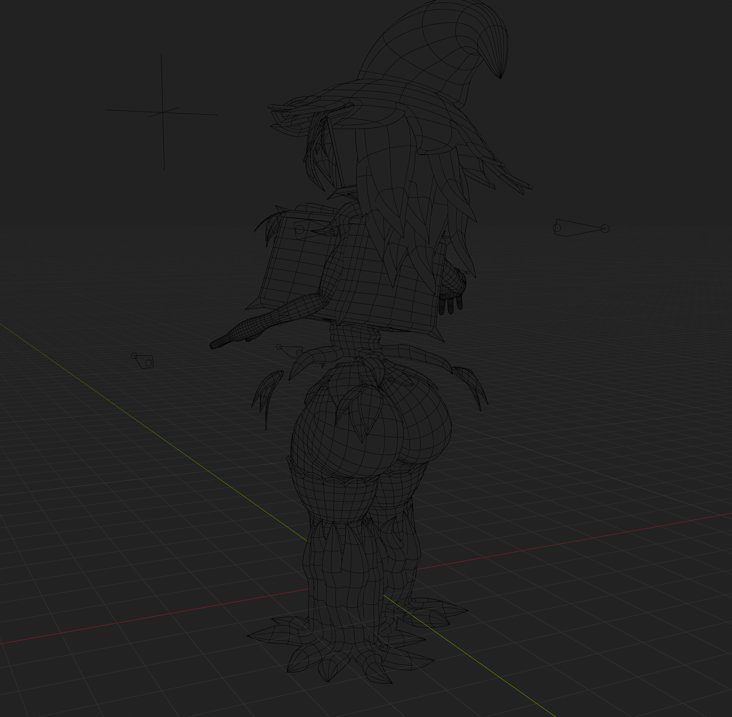 Plantern 3D model pvz NSFW Low-poly 3D model_6