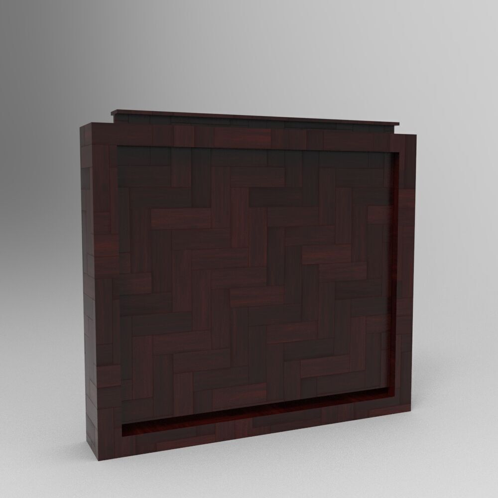 Dog Behind the Wood - Dog Box Gift 3D Printer 3D print model_2