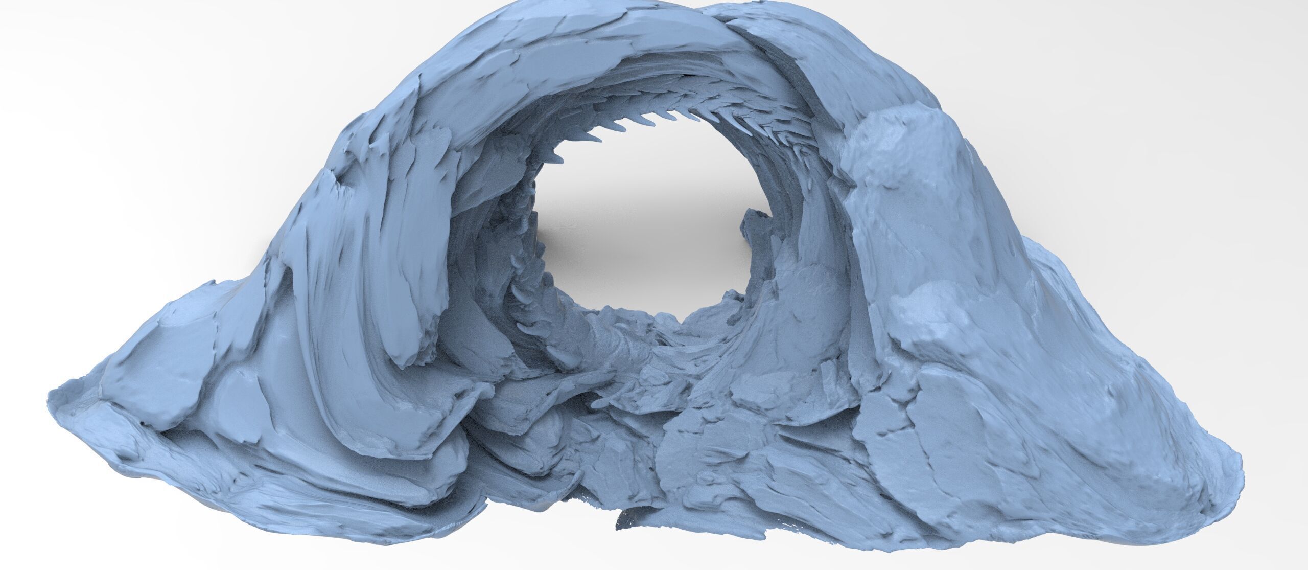 Ankylosaurus Spine Rocks cave collection  3D model_2