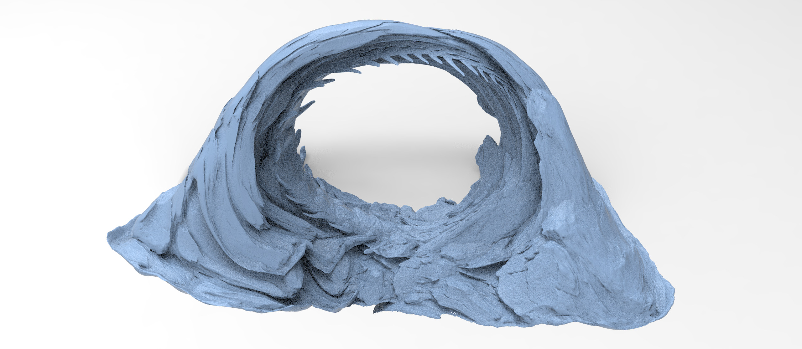 Ankylosaurus Spine Rocks cave collection  3D model_1