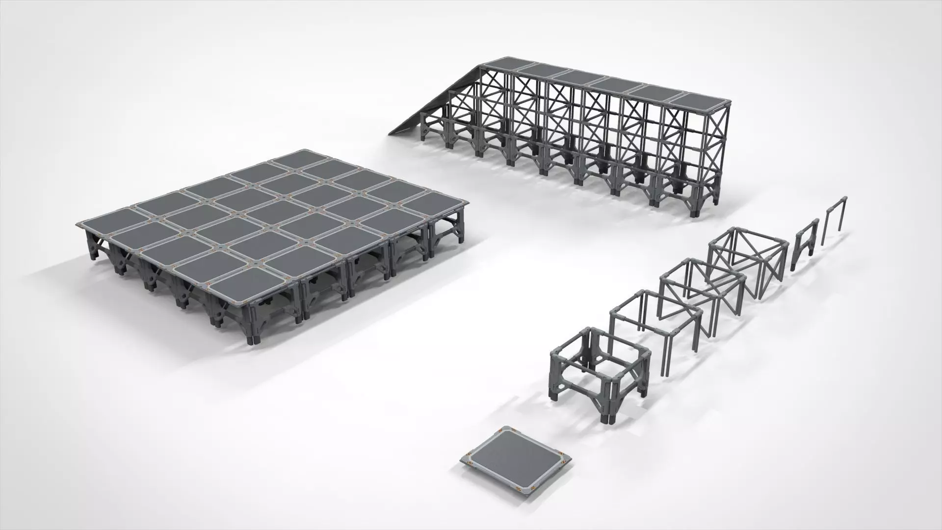 Sci Fi Modular Environment 4 3D model_0