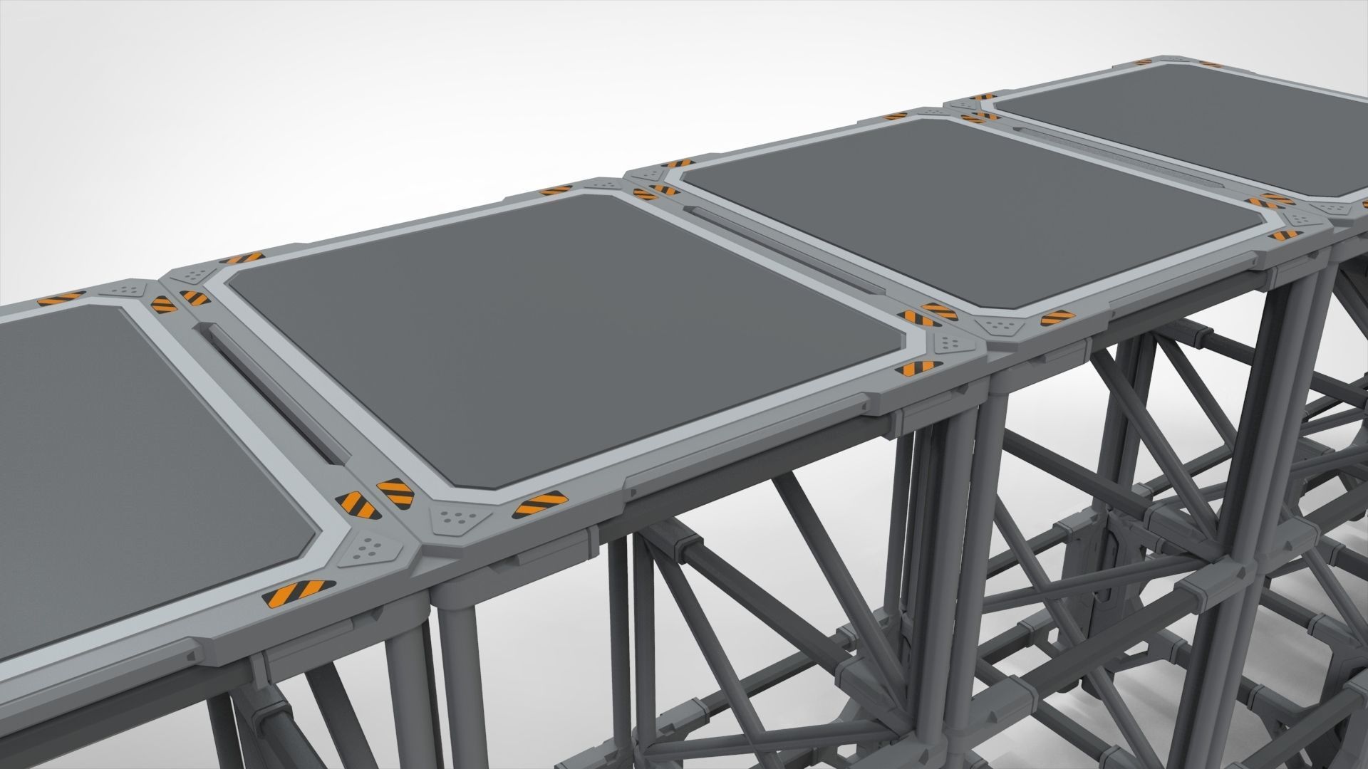 Sci Fi Modular Environment 4 3D model_11